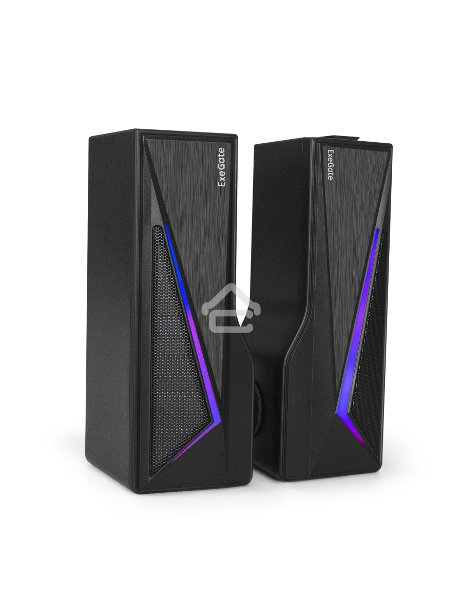 Саундбар-акустическая система 2.0 ExeGate Allegro 170 питание USB, Bluetooth, 2х3Вт (6Вт RMS), 60-20000Гц, черный, RGB подсветка