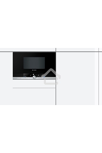 Микроволновая печь встраиваемая Siemens BF634LGS1 чёрный, 21 л, 900 Вт, переключатели - поворотный механизм/сенсор