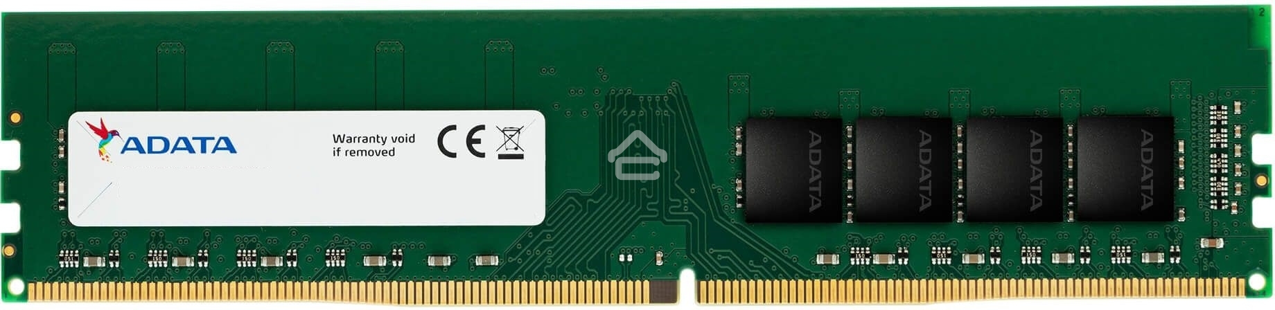 Оперативная память ADATA, DDR4, 32GB (1x32 GB), 3200 MHz, CL22, DIMM