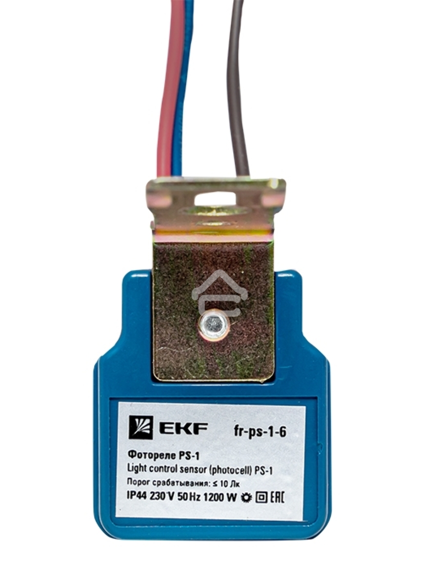 Фотореле EKF fr-ps-1-6 PS-1 6А 1200Вт IP44 EKF PROxima