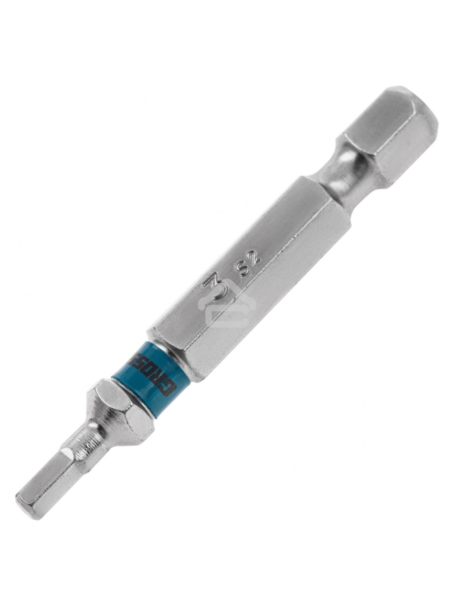 Набор бит GROSS HEX 3x50, сталь S2, 10 шт GROSS 11462