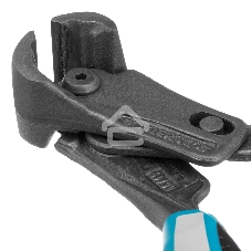 Клещи торцевые Gross усиленные с рычажным механизмом, трехкомпонентные рукоятки, 200 мм