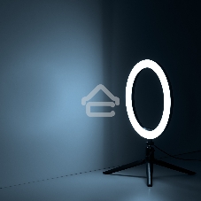 Светильник кольцевой Gauss 14W 700lm 3000-6500K 5V USB IP20 260x23мм черный дим пульт LED