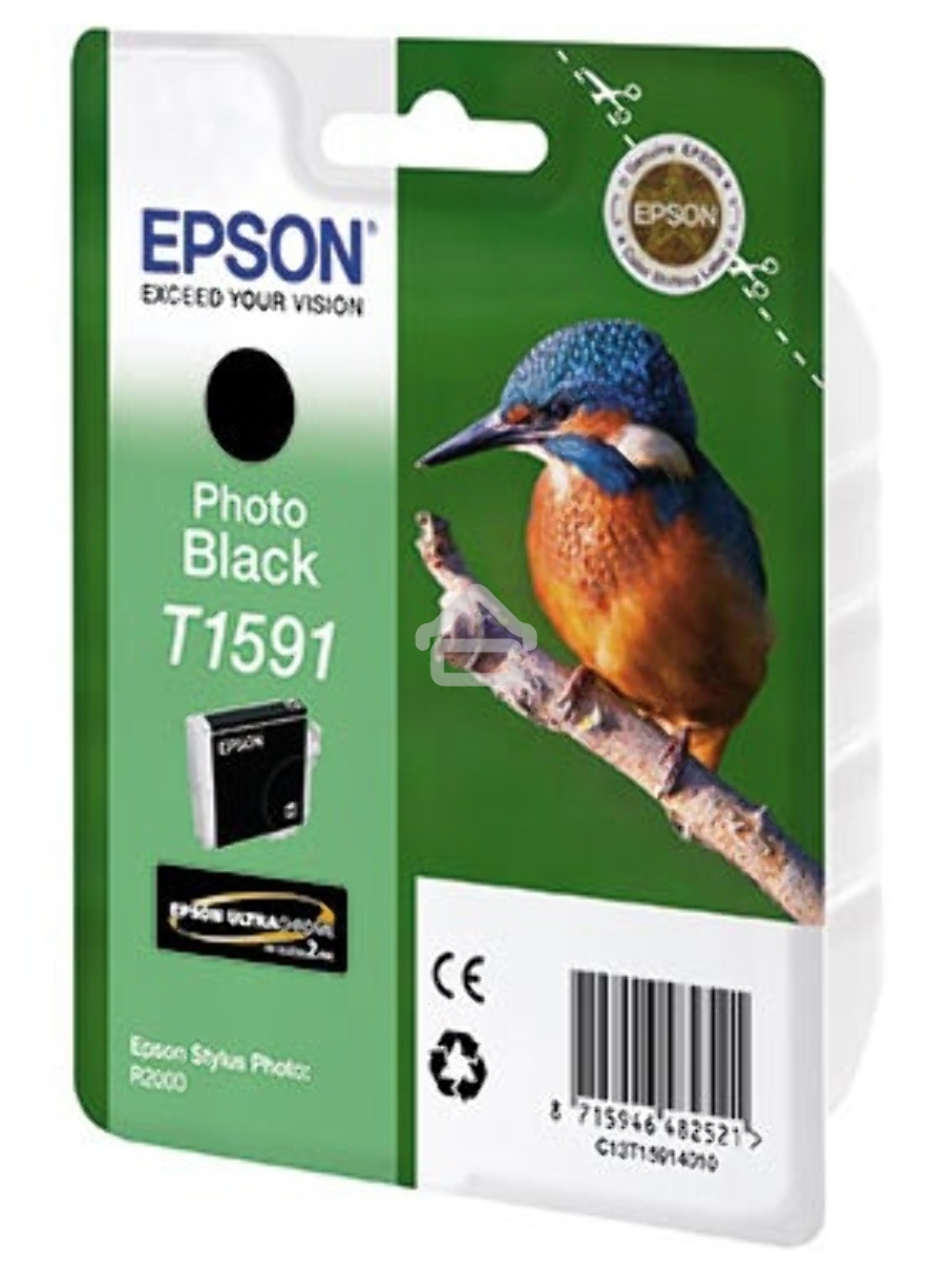 Картридж струйный Epson C13T15914010 фото черный (850 стр) для Epson St Ph R2000