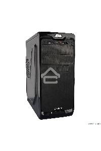 Компьютерный корпус Miditower Exegate UN-604 Black, ATX, <UN400, 120mm> 2*USB+2*USB3.0, Audio