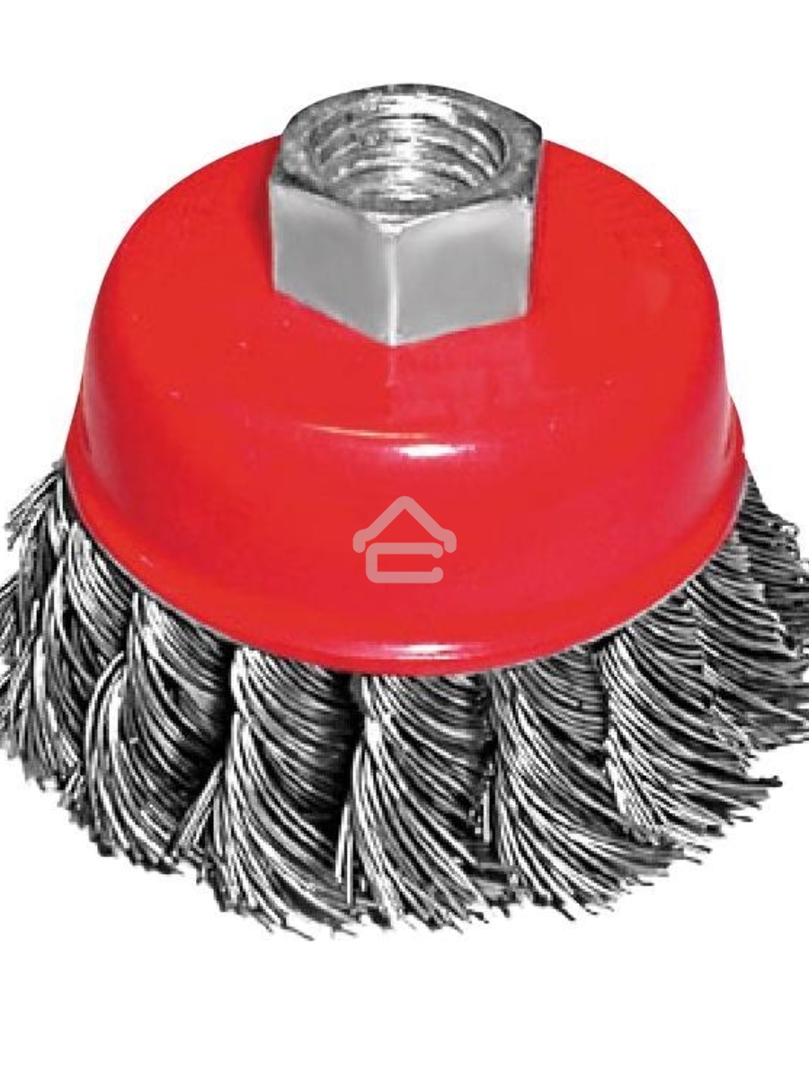 Кордщетка FIT 39467чашка 75мм витая гайка м14