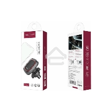 Автомобильный держатель для смартфона Hoco CA23, на дефлектор, магнитный, черный