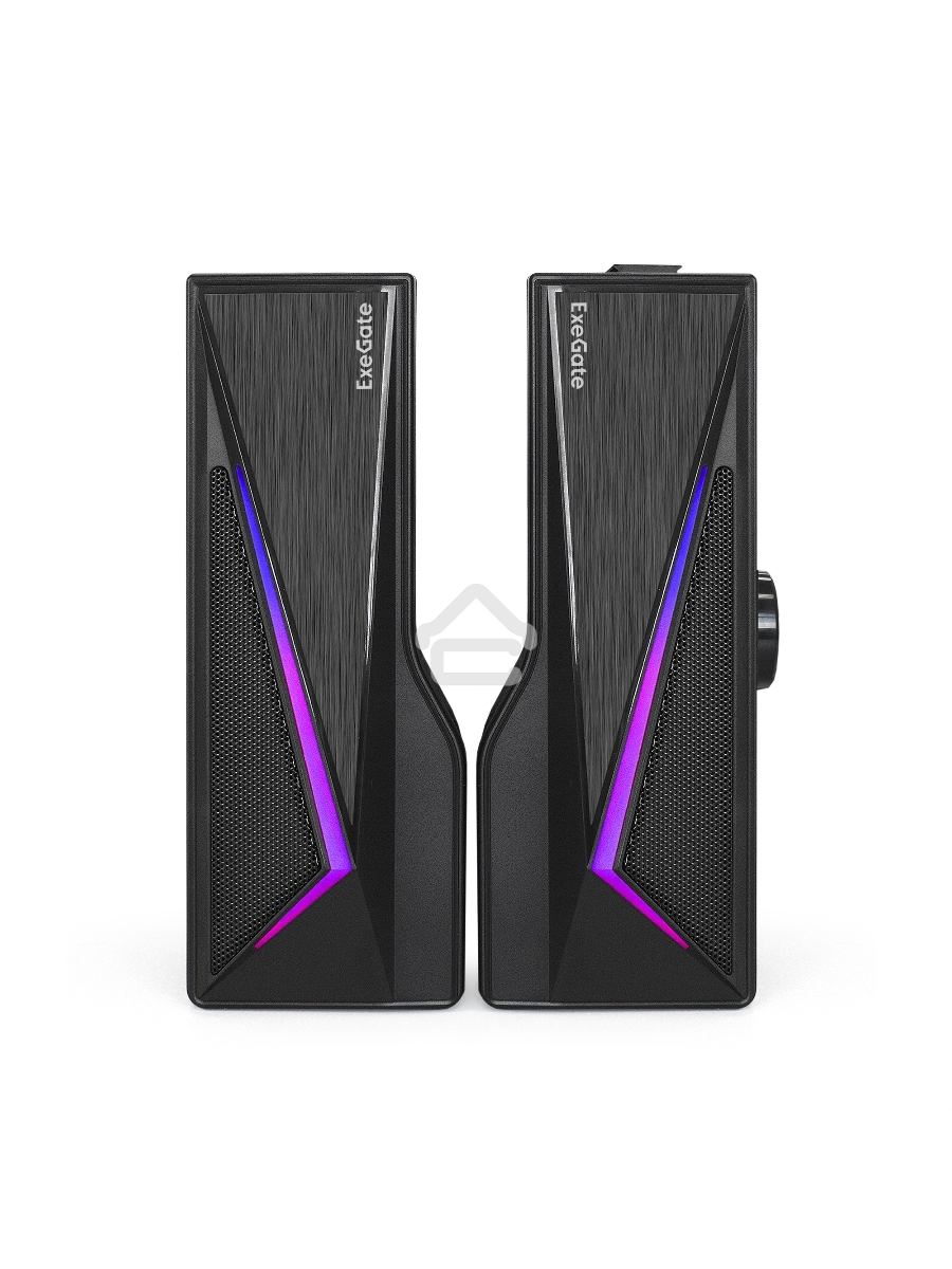 Саундбар-акустическая система 2.0 ExeGate Allegro 170 питание USB, Bluetooth, 2х3Вт (6Вт RMS), 60-20000Гц, черный, RGB подсветка