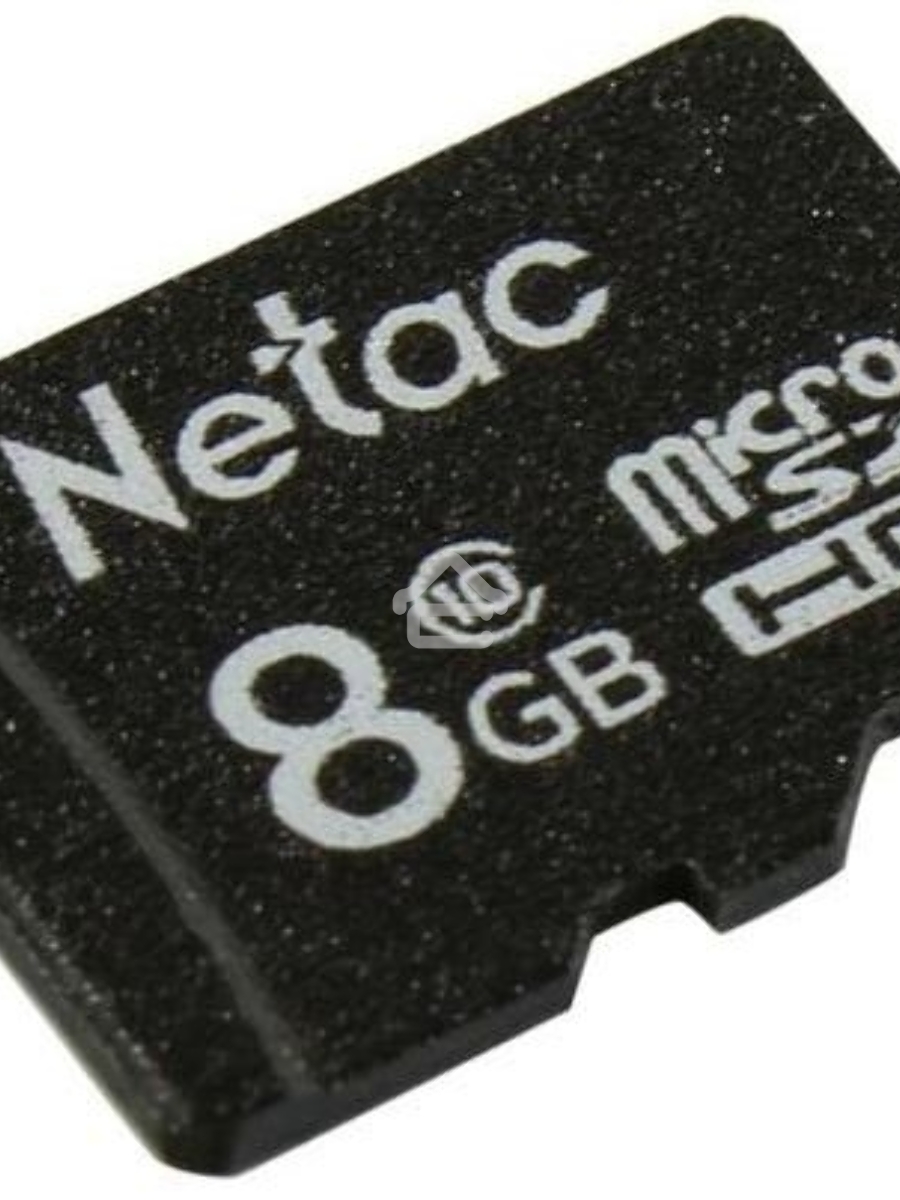 Флеш карта microSDHC 8GB Netac P500 <NT02P500STN-008G-S> (без SD адаптера) 80MB/s