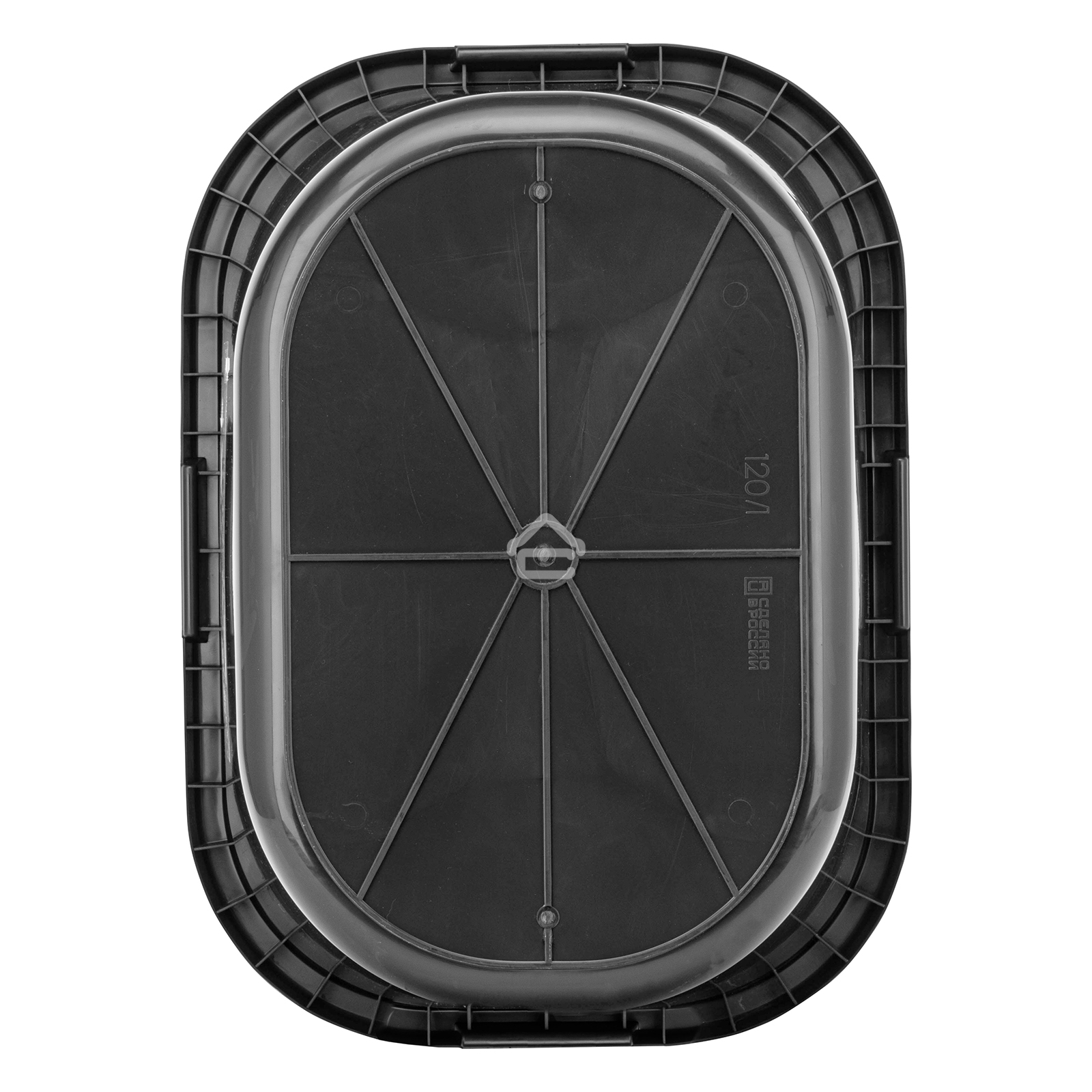 Таз строительный Matrix прямоугольный универсальный, 120л, ударопрочный