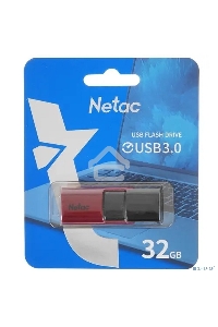 Флеш диск Netac U182 Red 32Gb <NT03U182N-032G-30RE>, USB3.0