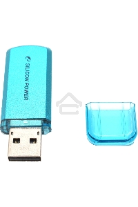 Флеш диск Silicon Power 8Gb Helios 101 SP008GBUF2101V1B USB2.0 синий