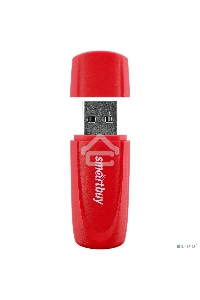 Флеш диск Smartbuy USB Drive UFD 2.0 8GB Scout Red (SB008GB2SCR)