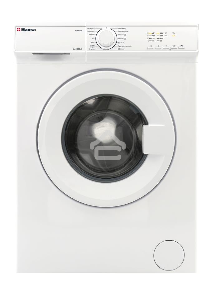 Стиральная машина Hansa WHK548 белый загр. фронтальная макс.: 4 кг 800 об/мин класс: А+