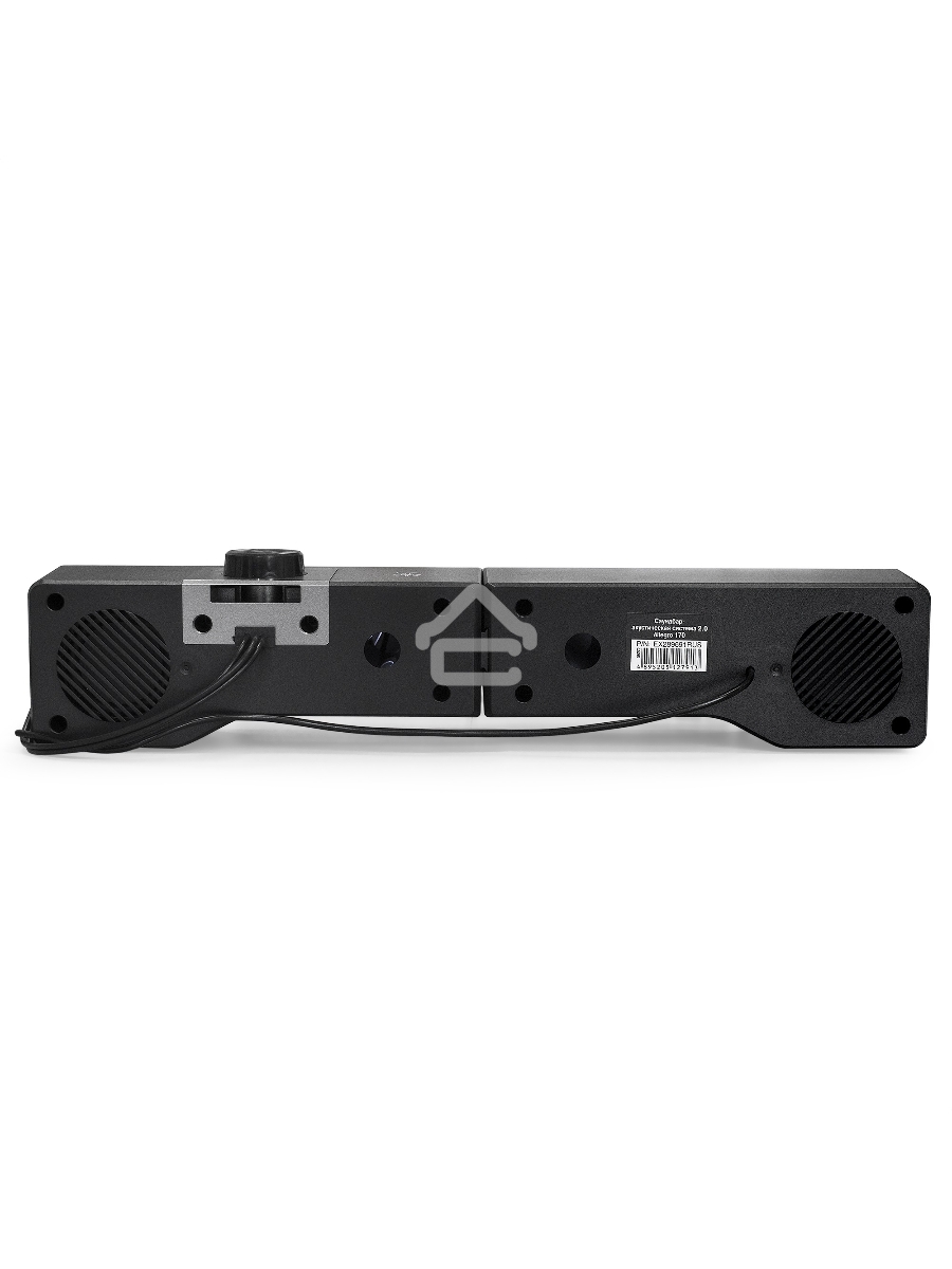 Саундбар-акустическая система 2.0 ExeGate Allegro 170 питание USB, Bluetooth, 2х3Вт (6Вт RMS), 60-20000Гц, черный, RGB подсветка