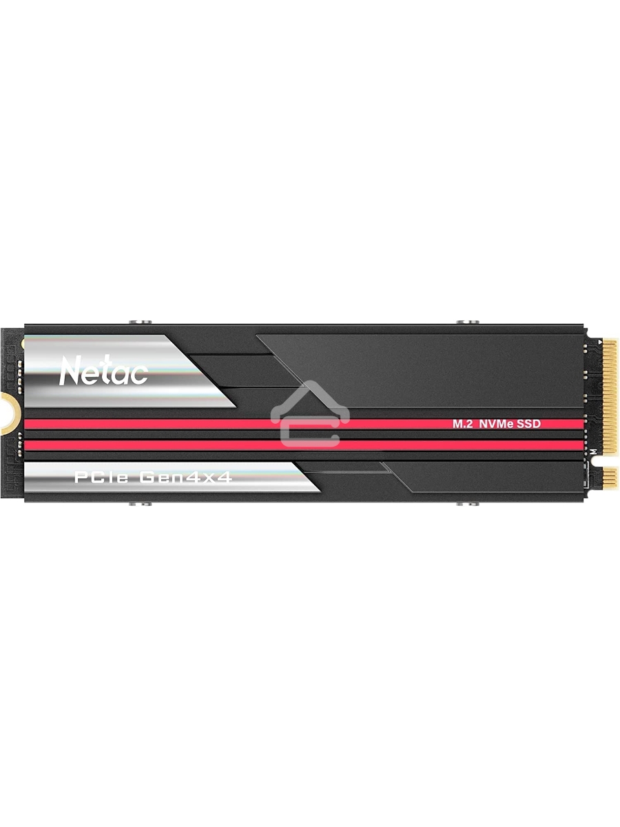 Накопитель SSD Netac NV7000, 1Tb, M.2 2280, PCIe 4.0 x4, NVMe, R/W 7200/5500, с радиатором