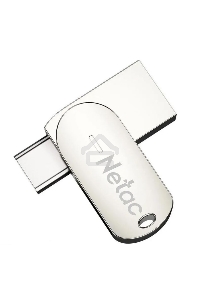 Флеш диск Netac U785 16Gb <NT03U785C-016G-30PN>, USB3.0+TypeC, металлическая