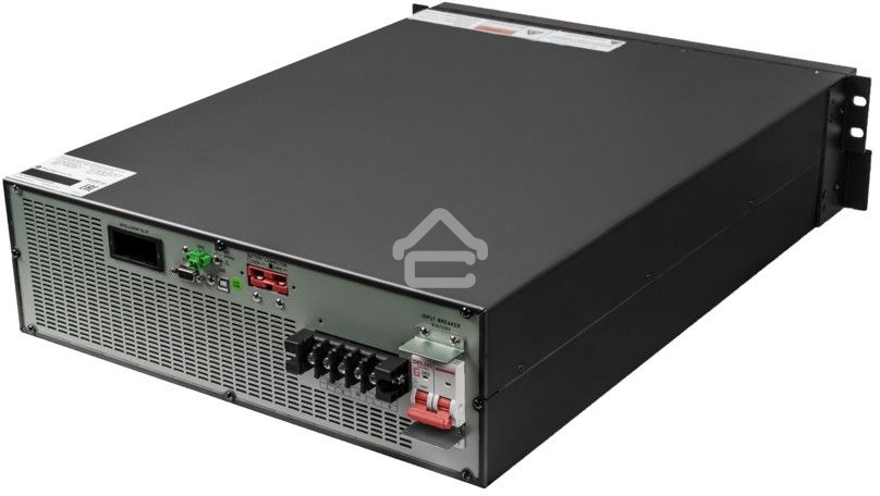 Источник бесперебойного питания Systeme Electriс Smart-Save Online SRV, 10000VA/9000W, On-Line, Extended-run, Rack 6U(Tower convertible), LCD, Out: Hardwire, SNMP Intelligent Slot, USB, RS-232