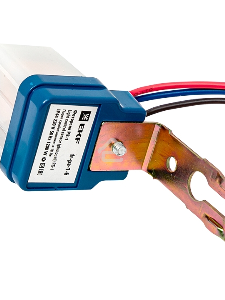Фотореле EKF fr-ps-1-6 PS-1 6А 1200Вт IP44 EKF PROxima