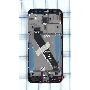 Дисплей для Asus Zenfone 4 Selfie Pro ZD552KL черный с рамкой
