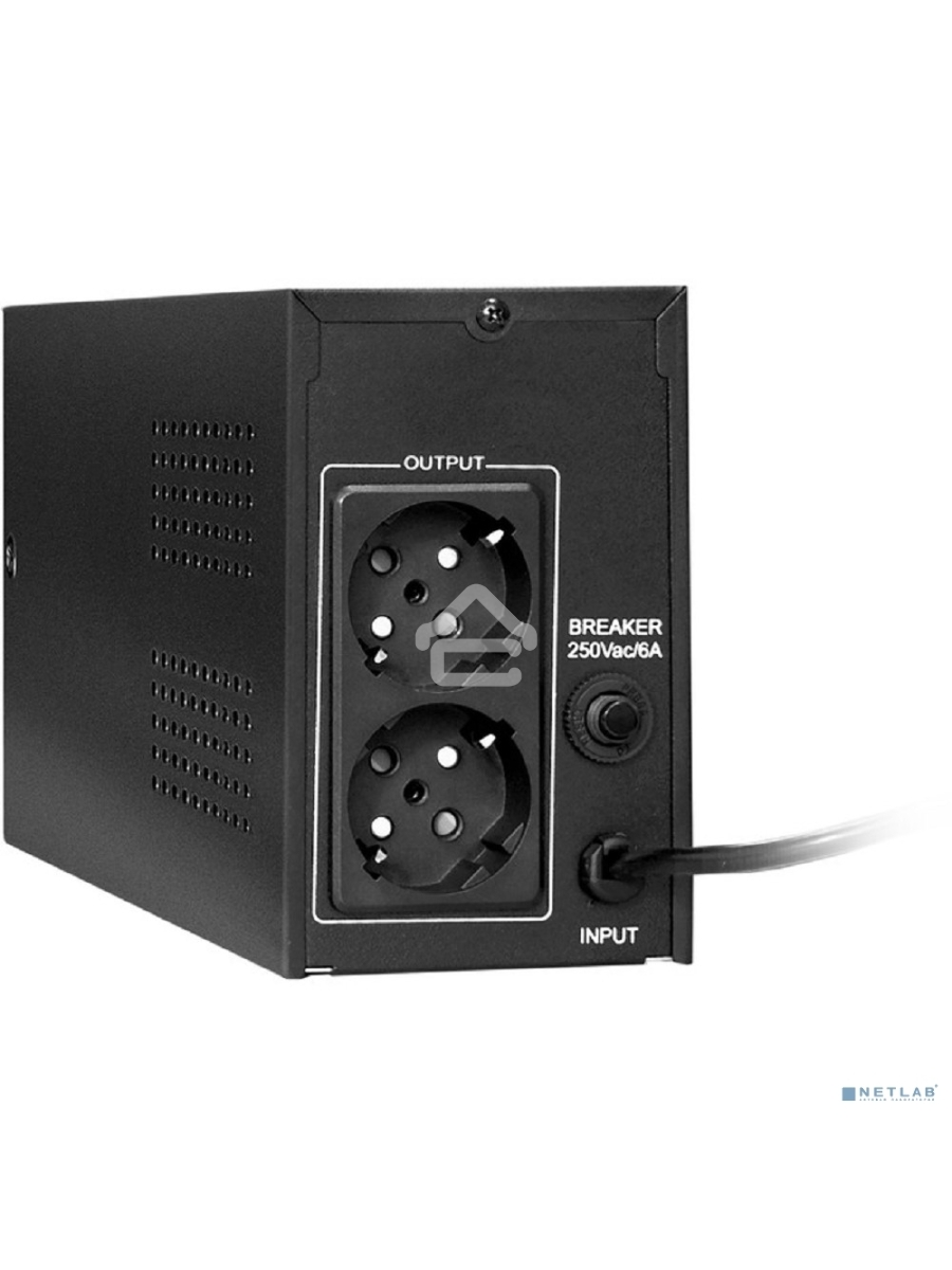 Источник бесперебойного питания ExeGate SpecialPro UNB-800.LED.AVR.EURO <800VA/480W, LED, AVR, 2 евророзетки, Black>