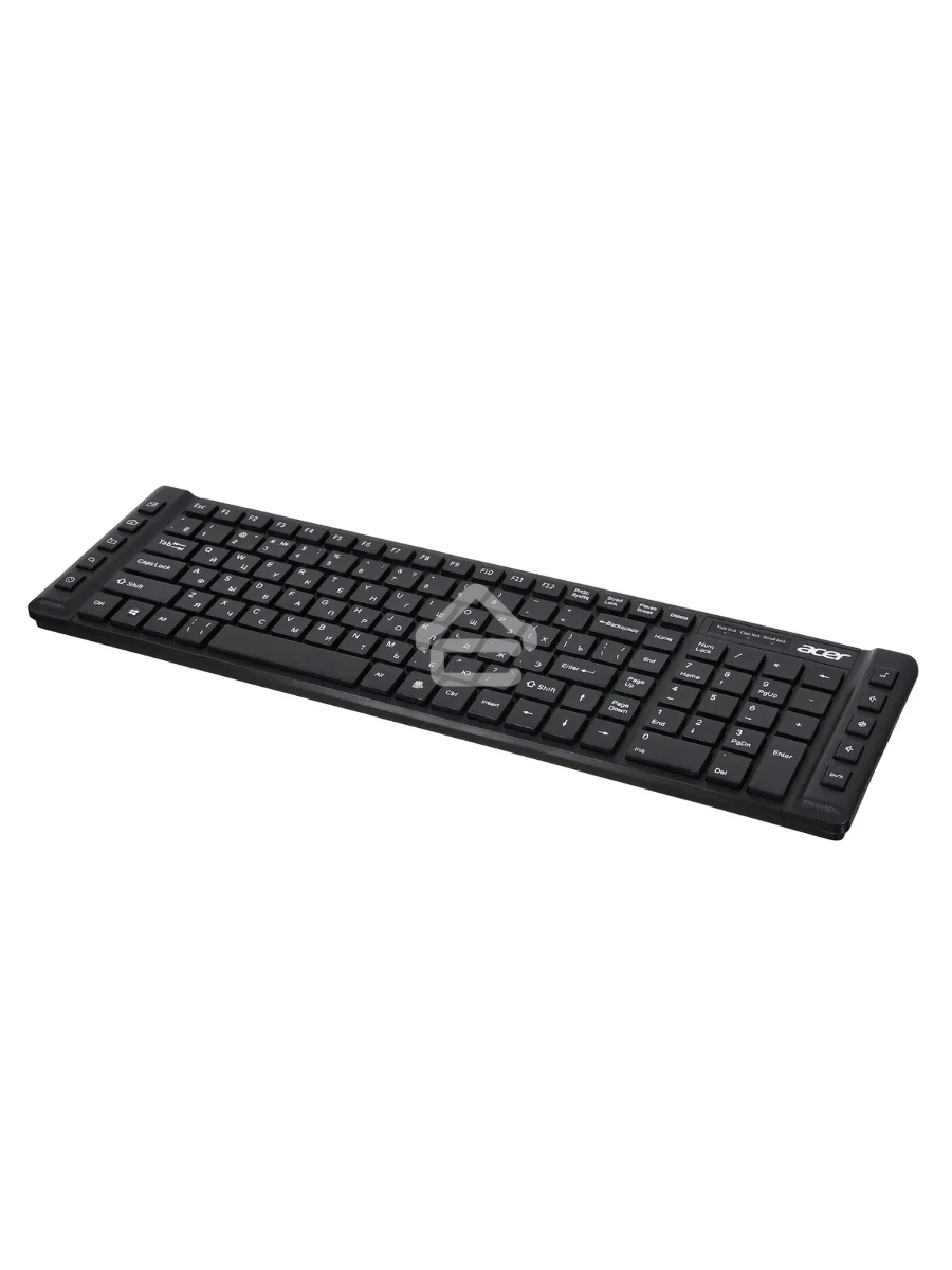 Клавиатура Acer OKW010 [ZL.KBDEE.002] проводная, USB, черный