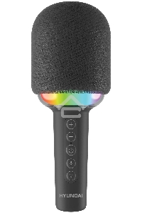 Микрофон беспроводной Hyundai H-MIC100 черный