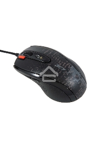 Мышь проводная A4Tech F5 черный, 3000 dpi, USB, кнопки - 7