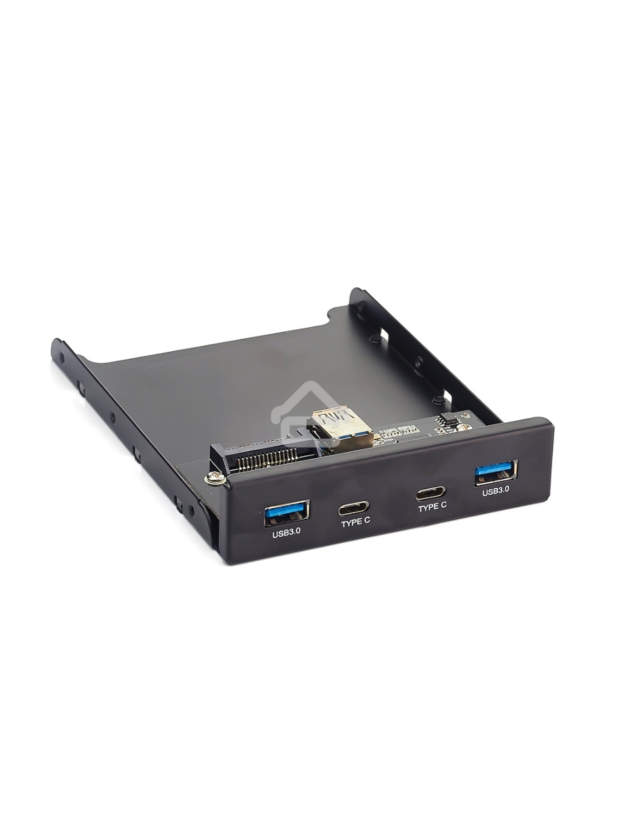 Планка USB на переднюю панель Exegate U3H-619, 3,5