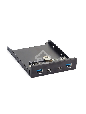 Планка USB на переднюю панель Exegate U3H-619, 3,5