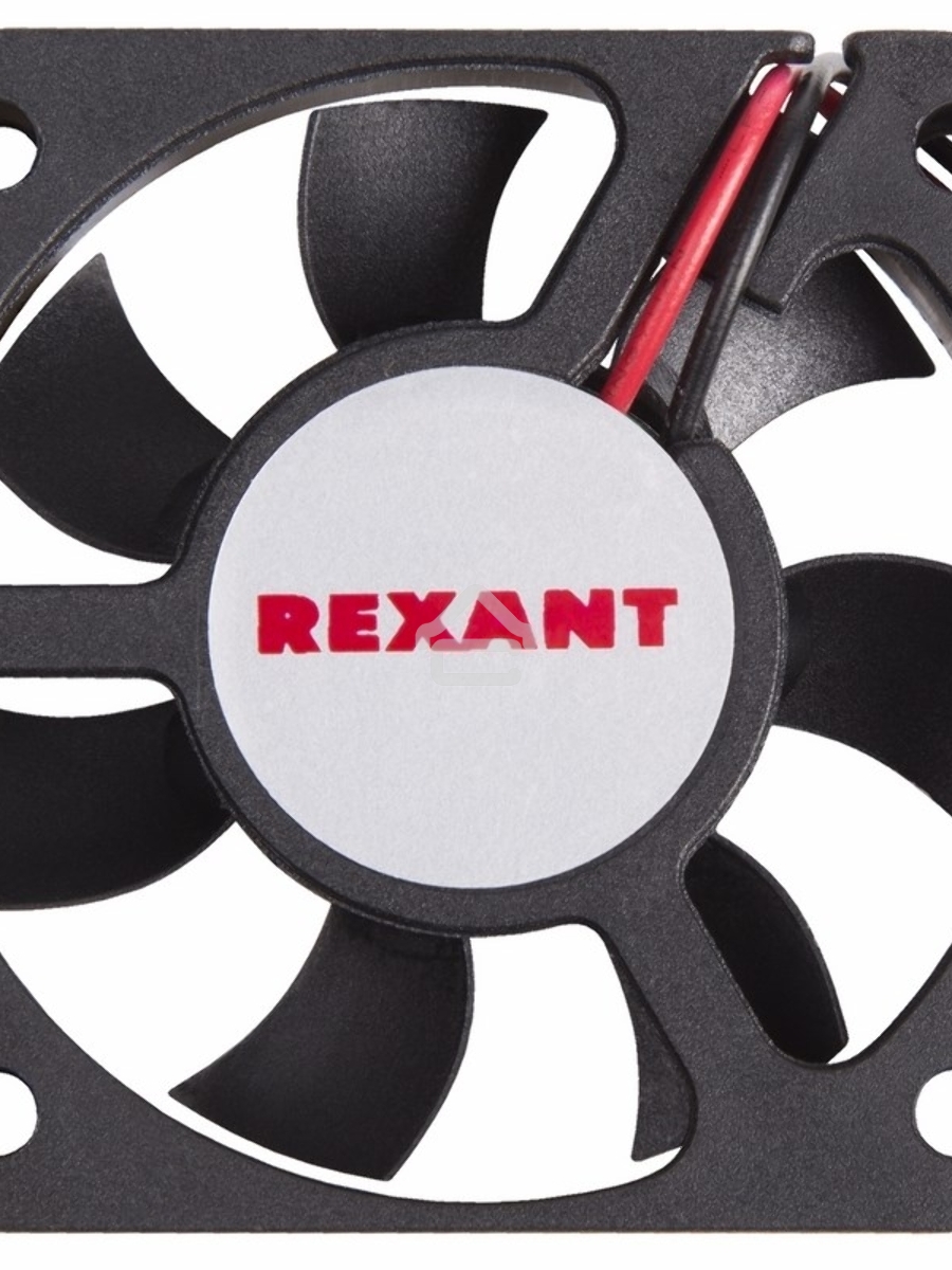 Вентилятор для корпуса Rexant RX 5010MS 12VDC черный, 50 мм, 4300 об/мин, 24 дБ, 2 pin