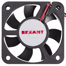 Вентилятор для корпуса Rexant RX 5010MS 12VDC черный, 50 мм, 4300 об/мин, 24 дБ, 2 pin