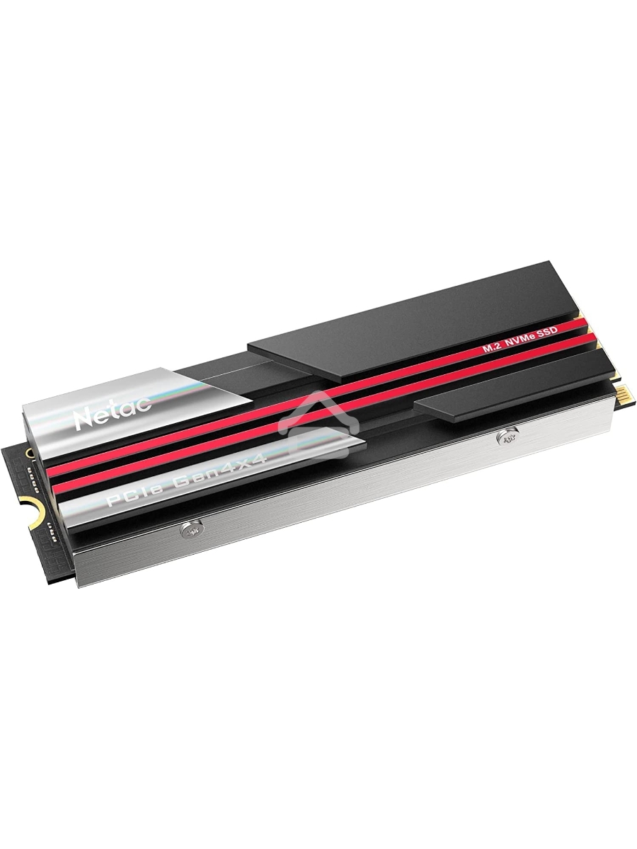 Накопитель SSD Netac NV7000, 1Tb, M.2 2280, PCIe 4.0 x4, NVMe, R/W 7200/5500, с радиатором