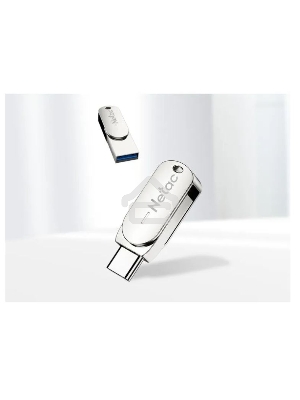 Флеш диск Netac U785 16Gb <NT03U785C-016G-30PN>, USB3.0+TypeC, металлическая