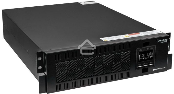 Источник бесперебойного питания Systeme Electriс Smart-Save Online SRV, 10000VA/9000W, On-Line, Extended-run, Rack 6U(Tower convertible), LCD, Out: Hardwire, SNMP Intelligent Slot, USB, RS-232