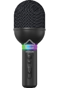 Микрофон беспроводной Hyundai H-MIC101 черный