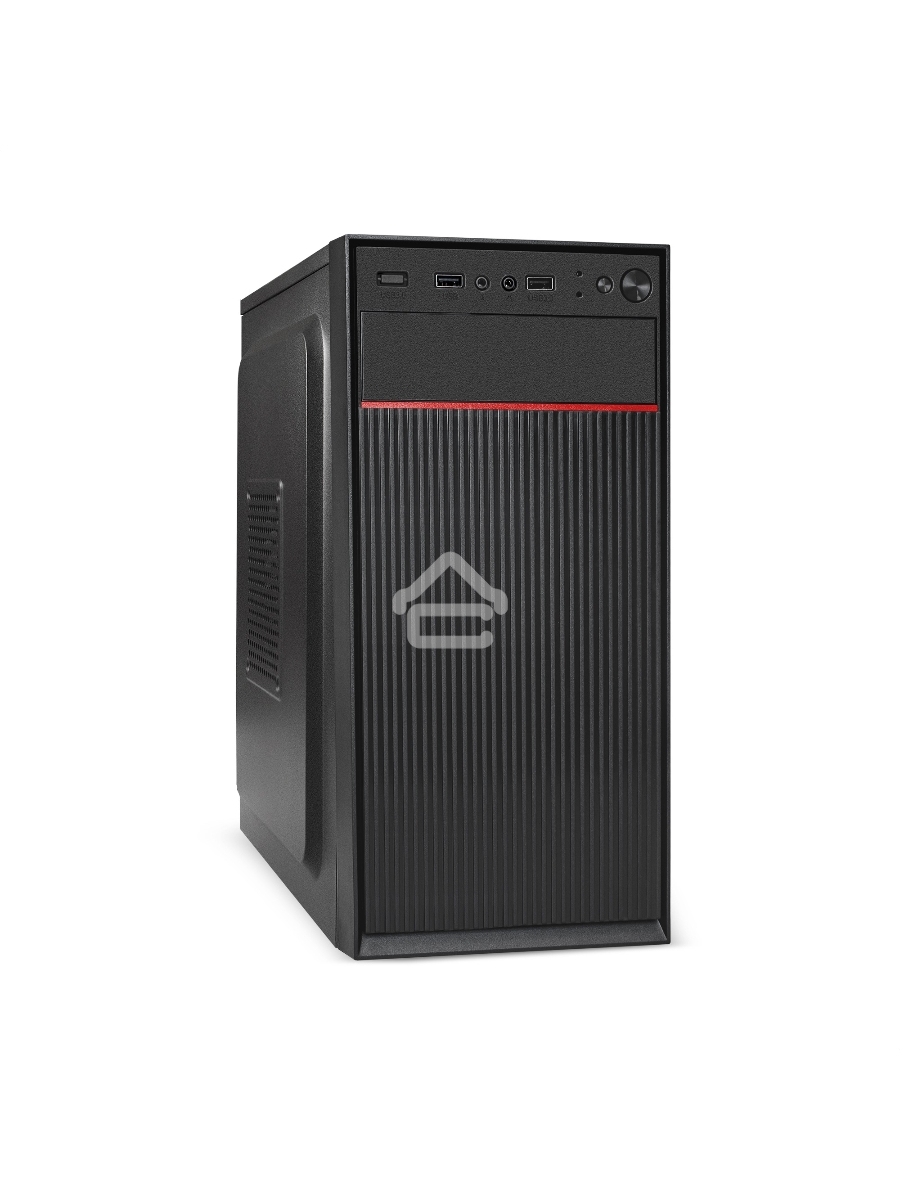 Корпус Minitower ExeGate BAA-113-AAA450 (mATX, БП AAA450 с вент. 8см, 2*USB, аудио, черный)