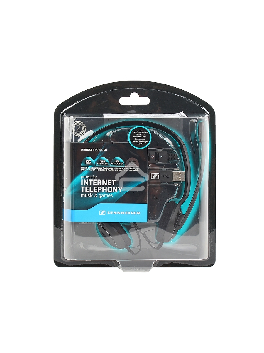 Гарнитура EPOS / Sennheiser Headset PC 8, Stereo, USB, [1000432/504197]