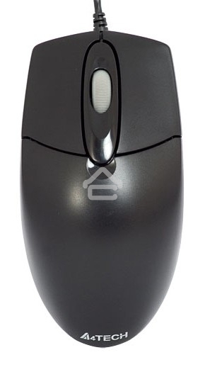 Мышь проводная A4Tech OP-720 черный, 1000 dpi, PS/2, кнопки - 3