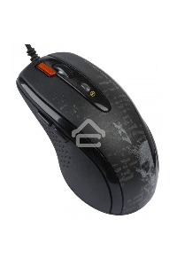 Мышь проводная A4Tech F5 черный, 3000 dpi, USB, кнопки - 7