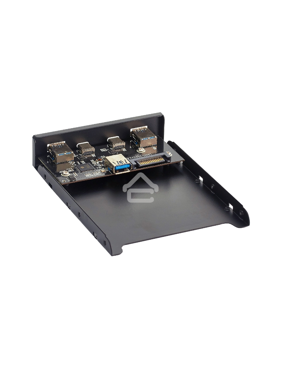 Планка USB на переднюю панель Exegate U3H-619, 3,5