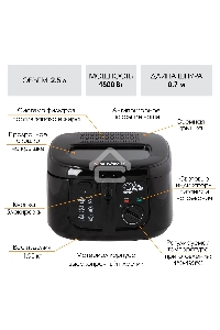 Фритюрница  Endever  Skyline FR-110