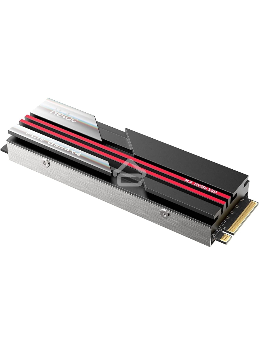 Накопитель SSD Netac NV7000, 1Tb, M.2 2280, PCIe 4.0 x4, NVMe, R/W 7200/5500, с радиатором