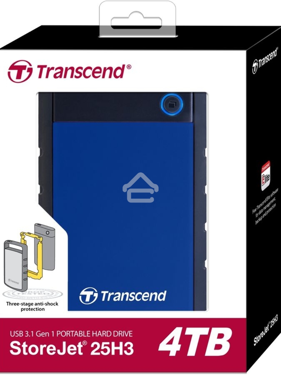 Внешний жесткий диск Transcend 4TB StoreJet 2.5