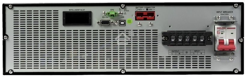 Источник бесперебойного питания Systeme Electriс Smart-Save Online SRV, 10000VA/9000W, On-Line, Extended-run, Rack 6U(Tower convertible), LCD, Out: Hardwire, SNMP Intelligent Slot, USB, RS-232