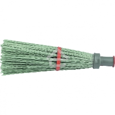 Метла полипропиленовая Сибртех универсальная, 190x380 мм, круглая, с черенком Сибртех