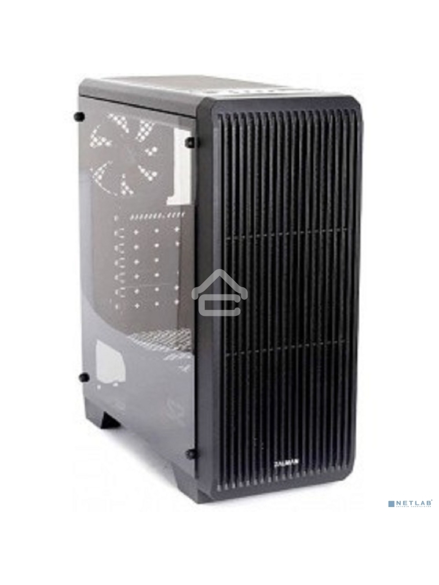 Компьютерный корпус Zalman S2 черный без БП ATX 2x120mm 2xUSB2.0 1xUSB3.0 audio bott PSU