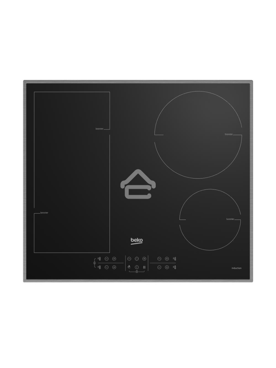Встраиваемая индукционная варочная поверхность Beko HII 64200 FMTX, Черный