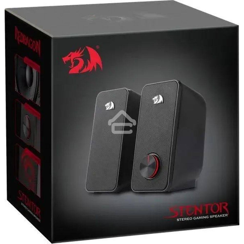 Акустическая 2.0 система Defender Stentor черный, 6 Вт, питание от USB