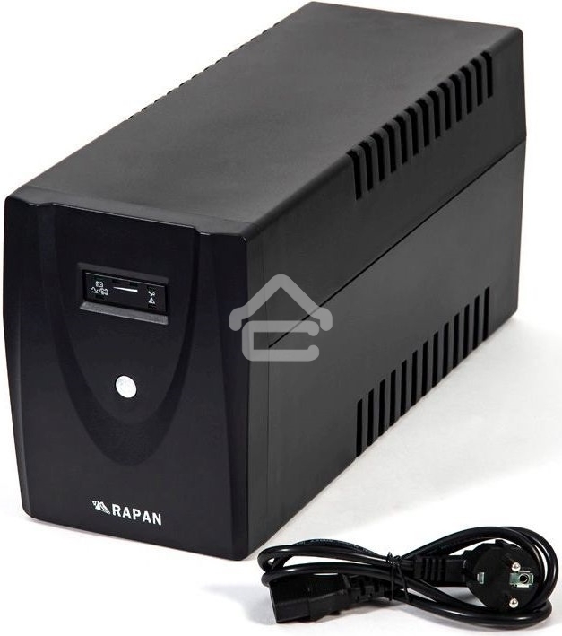 Источник бесперебойного питания RAPAN-UPS 1500 220В 1500В.А/900Вт меандр с АКБ 2х7А.ч интерактивный Бастион 736
